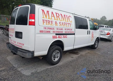2014 Chevrolet Express 3500 Ls z USA, uszkodzony, nr VIN 1GAZGZFG2E1211299
